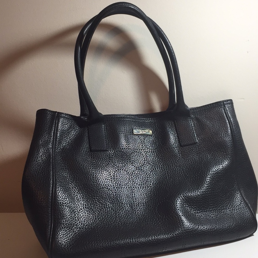 Black Leather Kate Spade